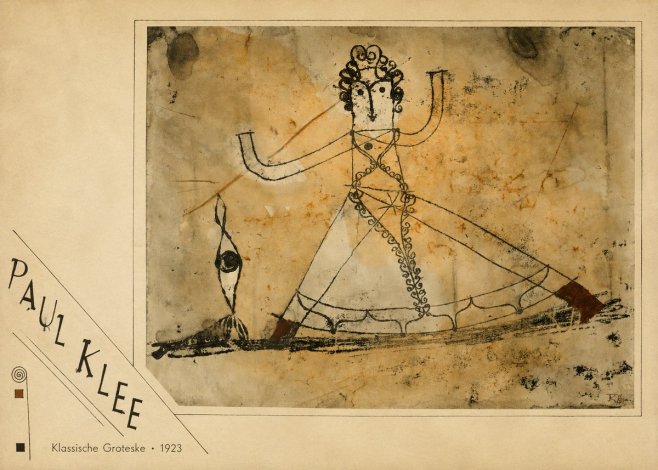 Paul Klee Klassische Groteske No3 - Póster