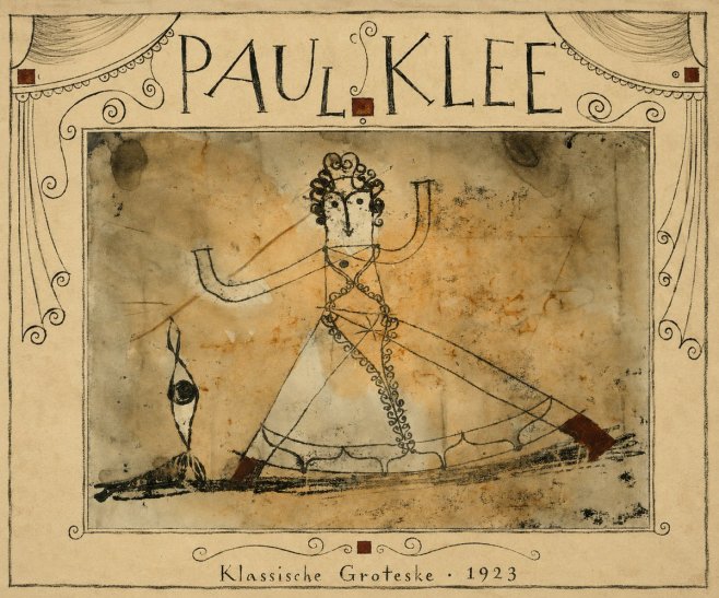 Paul Klee Klassische Groteske No6 - Póster