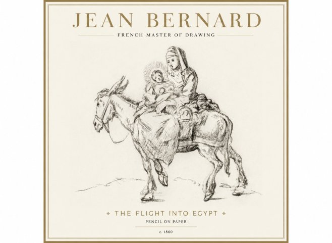 Jean Bernard The Flight into Egypt No1 - Póster