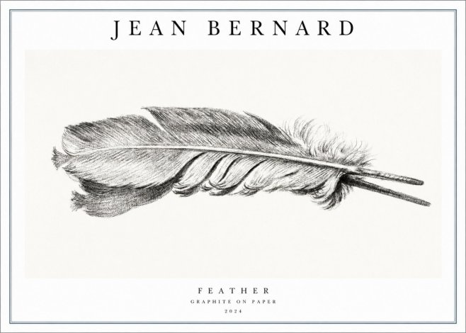 Jean Bernard Feather No1 - Póster