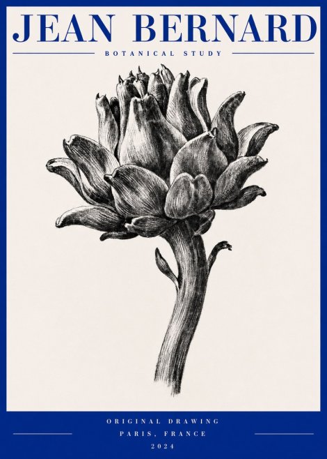Jean Bernard Botanical Study No2 - Póster