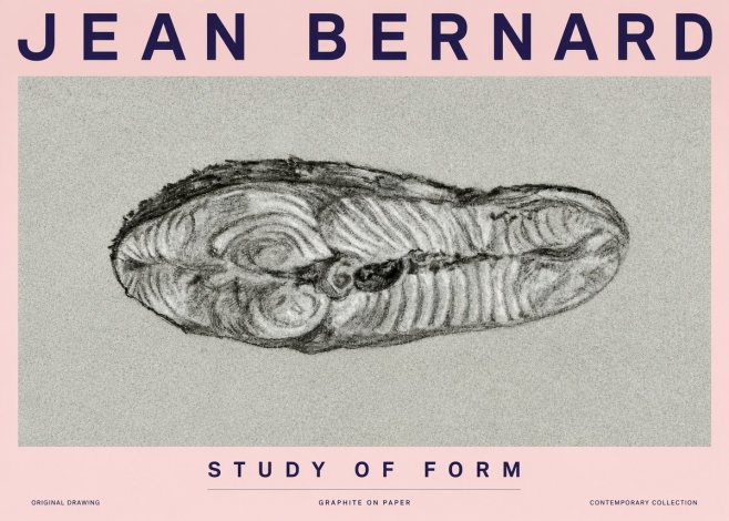 Jean Bernard Study of Form I No3 - Póster