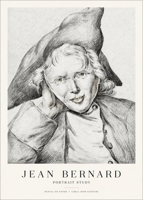 Jean Bernard Portrait Study VII No1 - Póster
