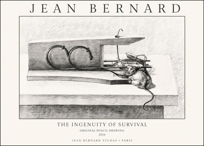 Jean Bernard The Ingenuity of Survival No1 - Póster