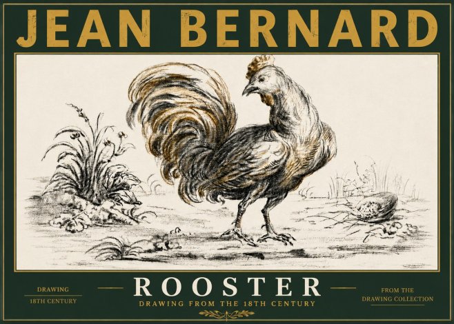 Jean Bernard Rooster No5 - Póster