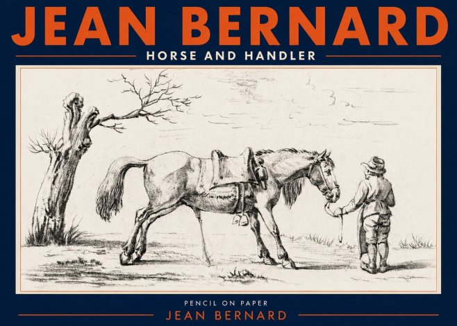Jean Bernard Horse and Handler No4 - Póster