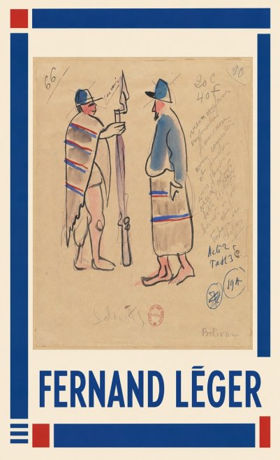 Fernand Léger Bolivar V No1 - Póster