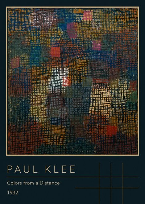 Paul Klee Colors from a Distance No2 - Póster