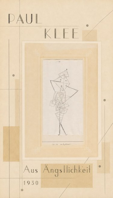 Paul Klee Aus Ängstlichkeit No3 - Póster