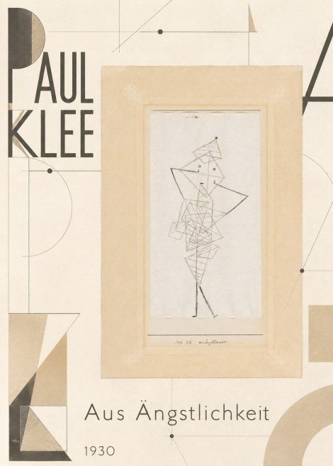 Paul Klee Aus Ängstlichkeit No5 - Póster