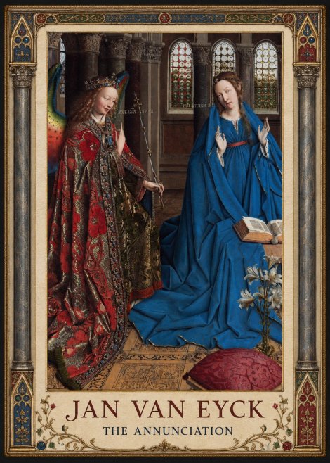 Jan van Eyck The Annunciation I No1 - Póster