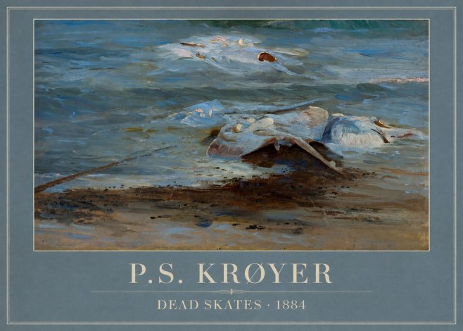 P.S. Krøyer Dead Skates No1 - Póster