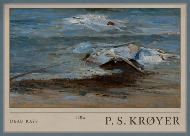 P.S. Krøyer Dead Skates No5 - Póster