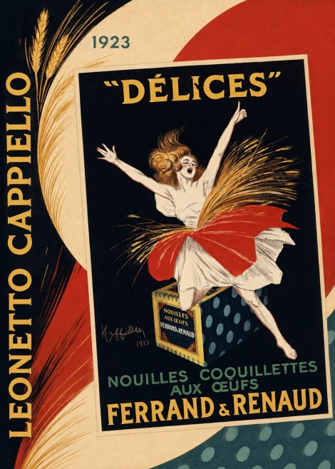 Leonetto Cappiello Délices I No2 - Póster