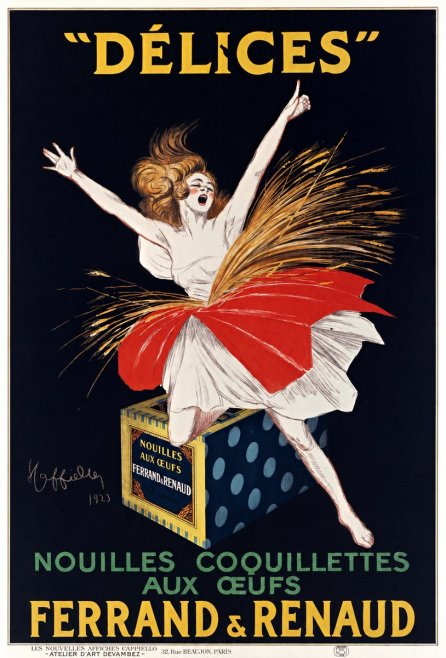 Leonetto Cappiello Délices I No6 - Póster