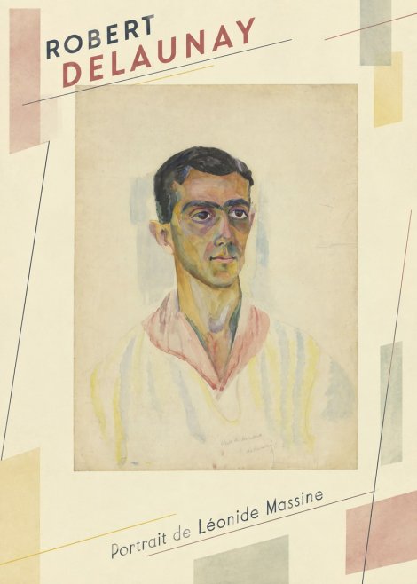 Robert Delaunay Portrait De Léonide Massine No3 - Póster