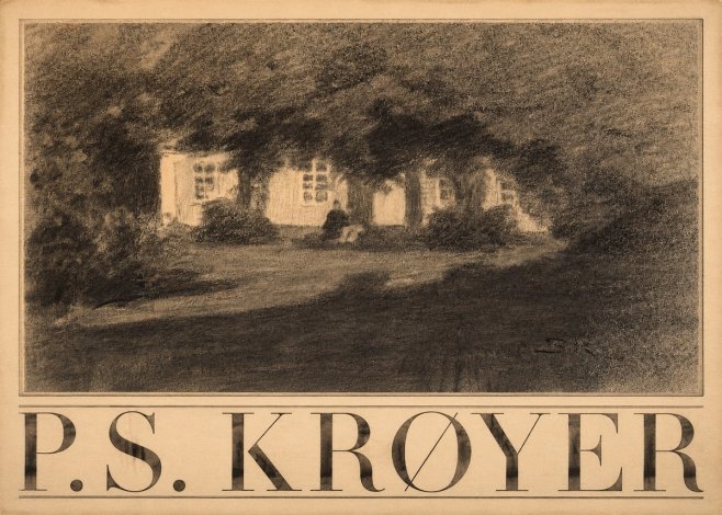 P.S. Krøyer Fra Krøyers Hus Og Have I Skagen No5 - Póster