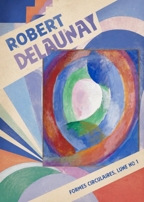 Robert Delaunay Formes Circulaires, Lune No 1 No4 - Póster