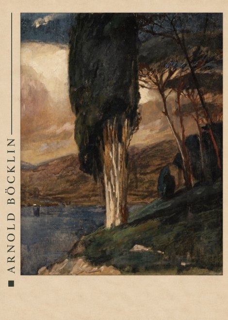 Arnold Böcklin Villa by the Sea II No4 - Póster
