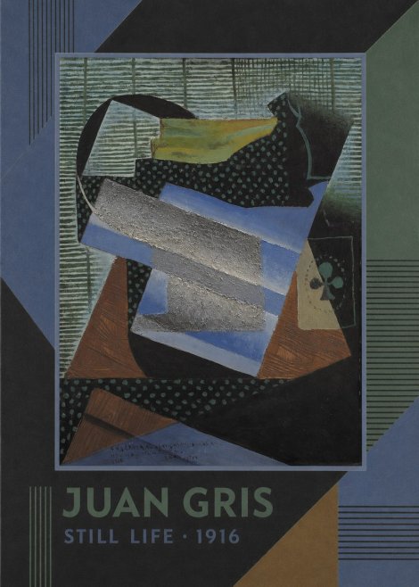 Juan Gris Still Life II No1 - Póster