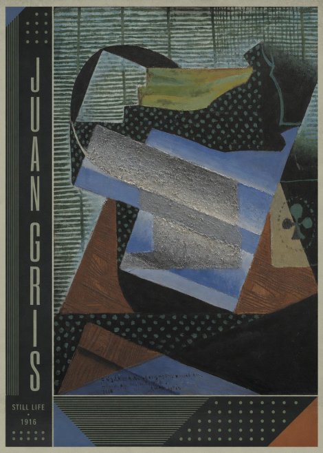 Juan Gris Still Life II No4 - Póster