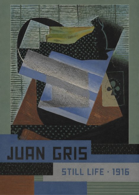 Juan Gris Still Life II No5 - Póster