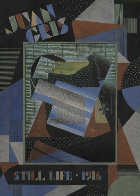 Juan Gris Still Life II No6 - Póster