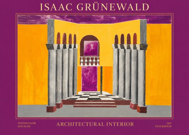 Isaac Grünewald Architectural Interior No1 - Póster