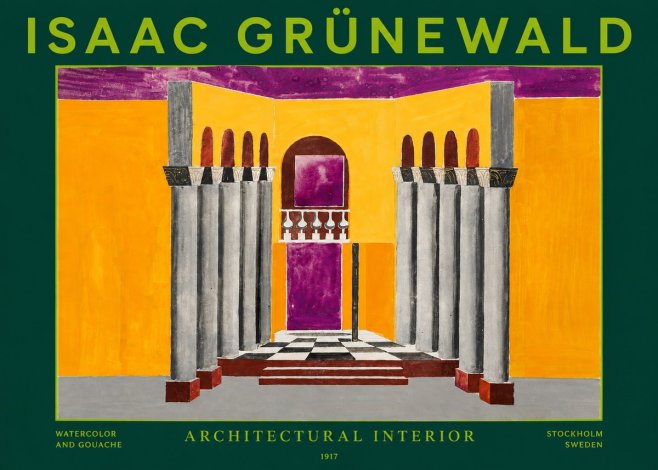 Isaac Grünewald Architectural Interior No3 - Póster