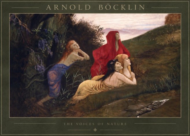 Arnold Böcklin The Voices of Nature No5 - Póster