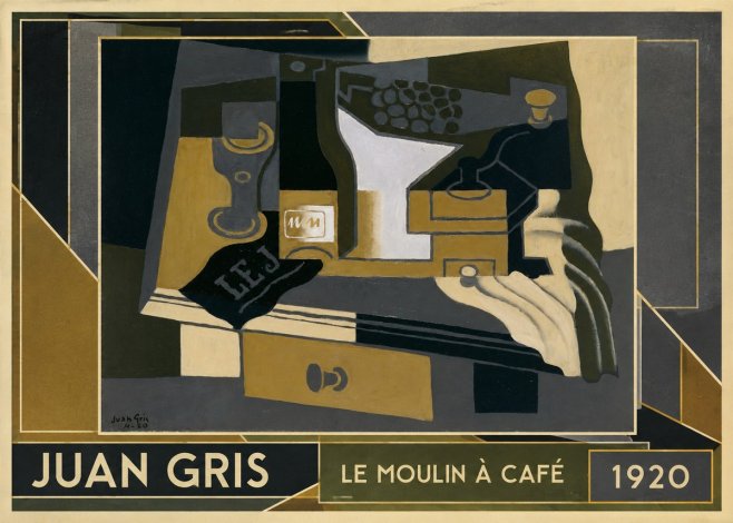 Juan Gris Le Moulin À Café No1 - Póster
