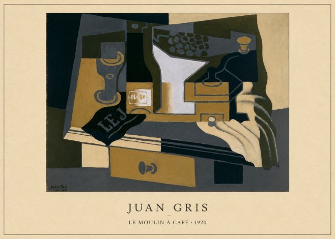 Juan Gris Le Moulin À Café No3 - Póster