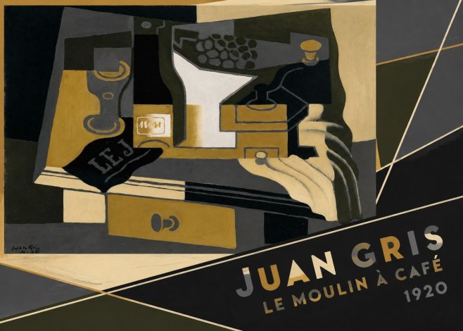 Juan Gris Le Moulin À Café No4 - Póster