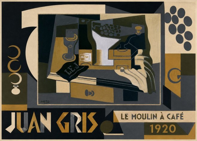 Juan Gris Le Moulin À Café No6 - Póster