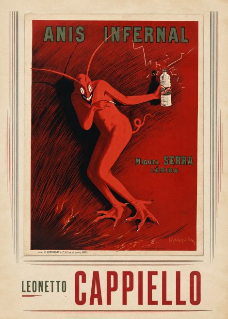 Leonetto Cappiello Anis Infernal II No4 - Póster