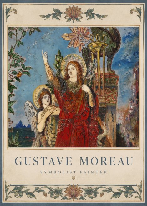 Gustave Moreau The Apparition I No1 - Póster