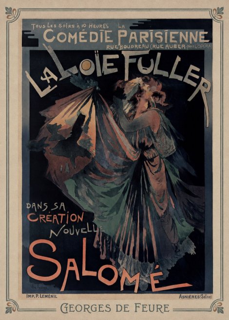 Georges de Feure Salomé I No1 - Póster