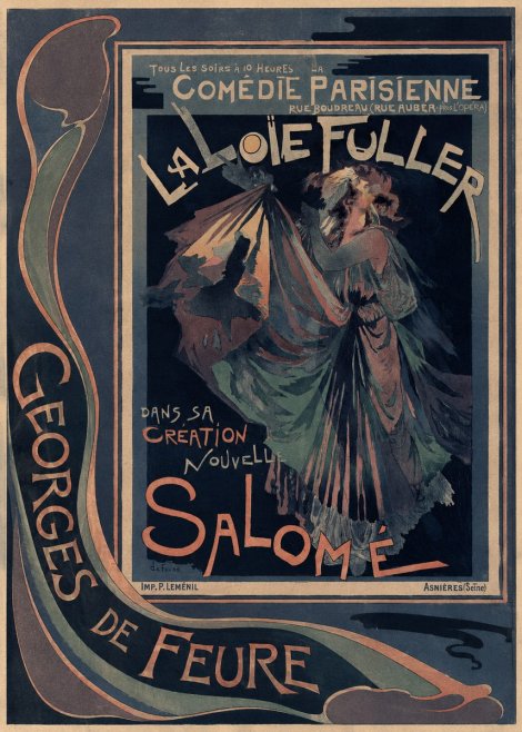 Georges de Feure Salomé I No2 - Póster