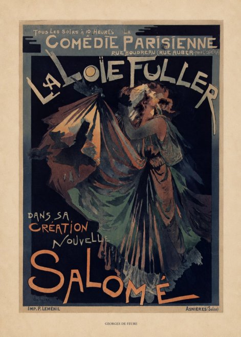 Georges de Feure Salomé I No4 - Póster