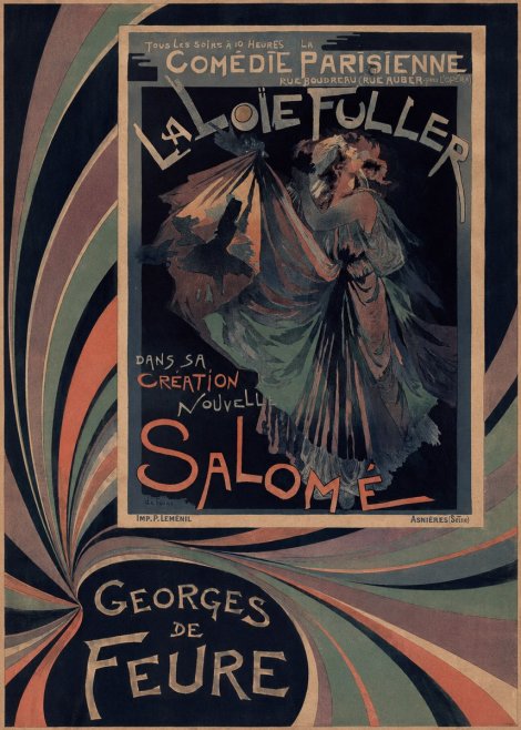 Georges de Feure Salomé I No6 - Póster