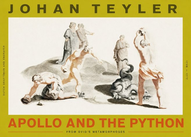 Johan Teyler Apollo and the Python No2 - Póster