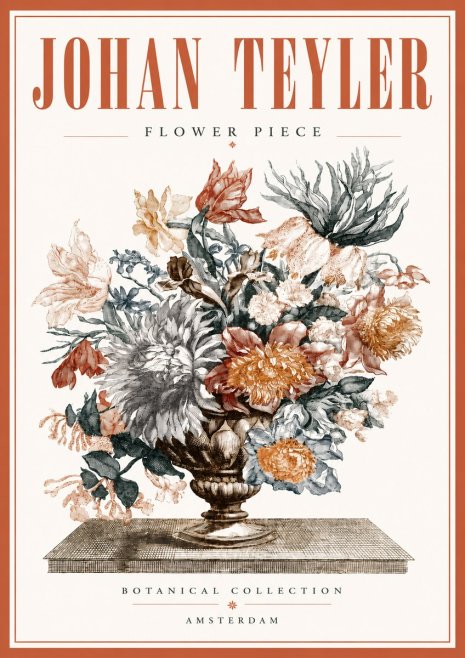 Johan Teyler Flower Piece No5 - Póster