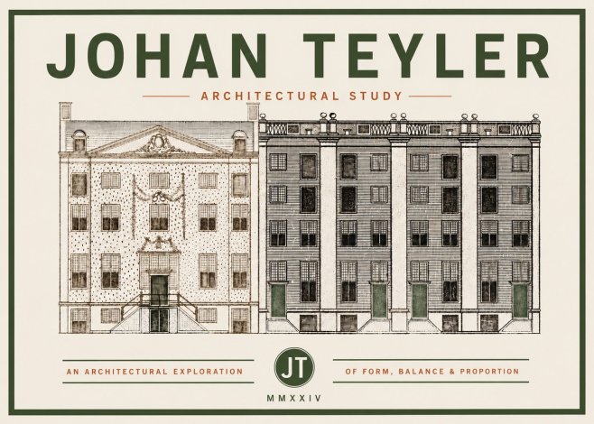 Johan Teyler Architectural Study IV No4 - Póster