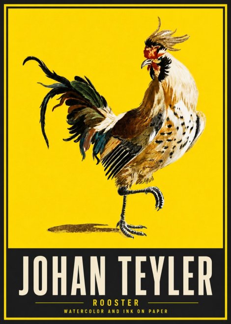 Johan Teyler Rooster No5 - Póster