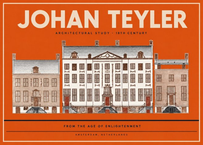 Johan Teyler Architectural Study VII No2 - Póster