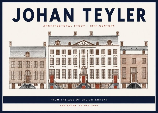 Johan Teyler Architectural Study VII No3 - Póster