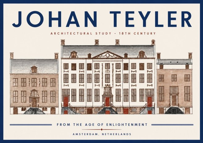 Johan Teyler Architectural Study VII No6 - Póster