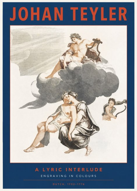 Johan Teyler Allegory of Music and Love No3 - Póster