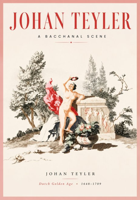 Johan Teyler A Bacchanal Scene No3 - Póster