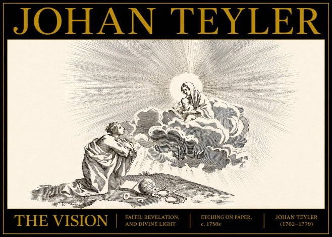 Johan Teyler The Vision No3 - Póster